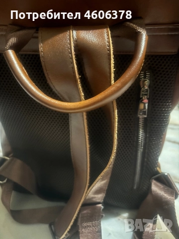 Нова раница от ест кожа., снимка 4 - Раници - 52514506