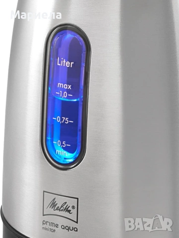 Melitta Кана за гореща вода 1 литър , Инокс, снимка 4 - Кани - 53188566