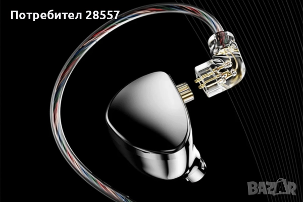 Нови- неотваряни TRN MT5 Слушалки тип iem, снимка 3 - Слушалки и портативни колонки - 52840194