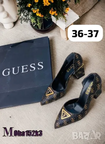 обувки на ток guess 