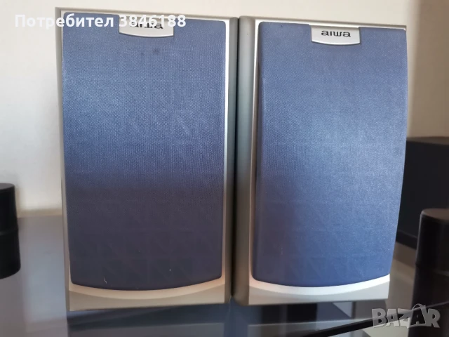 AIWA  2 way speaker pair set SX-M100
