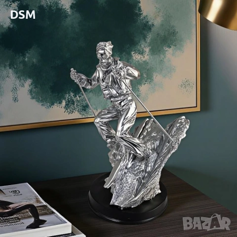 нова Статуетка Скиор или Велосипедист - Фигура Ски или Колело, снимка 2 - Статуетки - 53810567