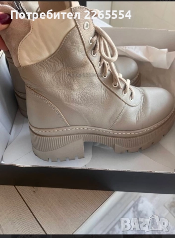 Дамски боти,39 номер,естествена кожа