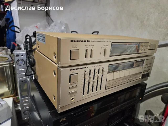 Усилвател Marantz PM551+ST551, снимка 2 - Ресийвъри, усилватели, смесителни пултове - 49466652