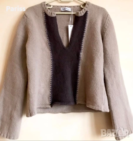 Hunky Dorry пуловер 100% вълна лама