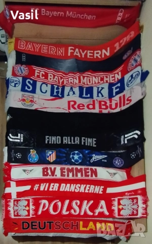 Шалове на Байерн, Интер, Юве, Шалке, Емен, Залцбург, Белгия, Германия, Дания, Полша, Залцбург, Шалке