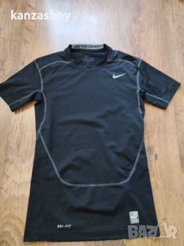 Nike Pro - страхотна мъжка тениска КАТО НОВА М, снимка 4 - Тениски - 51434754