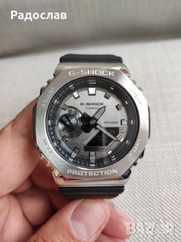 Продавам часовник CASIO G-SHOCK GM-2100-1A в гаранция, снимка 1