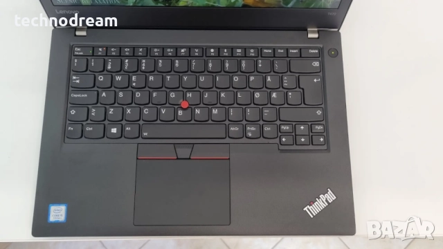 Лаптоп Lenovo ThinkPad T470 - Intel® Core™ i5-6300U / (1920x1080) / 8GB RAM DDR4 / 256GB SSD , снимка 2 - Лаптопи за дома - 52301898