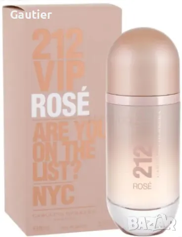 CAROLINA HERRERA 212 VIP ROSÉ Eau de Parfum за жени 80 ml, снимка 1