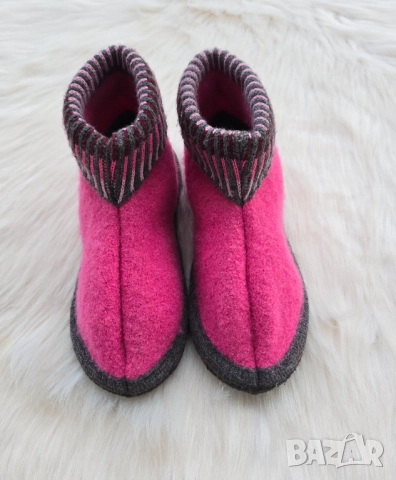 Детски пантофи - вълна №34 НОВИ, снимка 10 - Детски пантофи - 52859180
