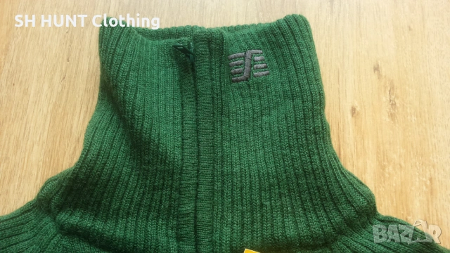 Snickers 2905 1/2 Zip WOOL Sweater размер M пуловер 100% Вълна - 2412, снимка 6 - Пуловери - 53916872