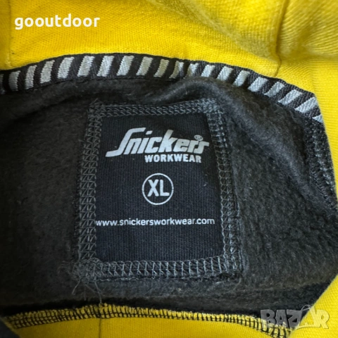 Snickers Classic Logo Hoodie (XL), снимка 4 - Суичъри - 53159084