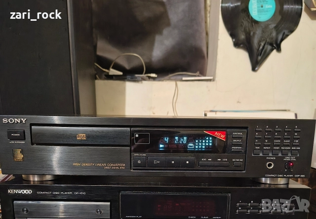 Cd player Sony cdp-395, снимка 5 - Аудиосистеми - 52710651