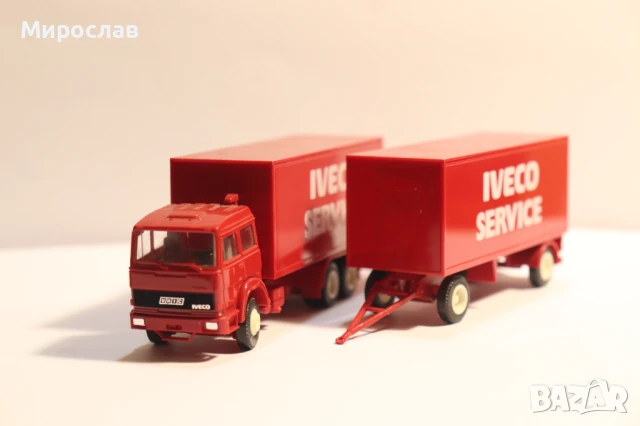 HERPA H0 1/87 IVECO TURBO KАМИОН МОДЕЛ TIR, снимка 2 - Колекции - 51073541