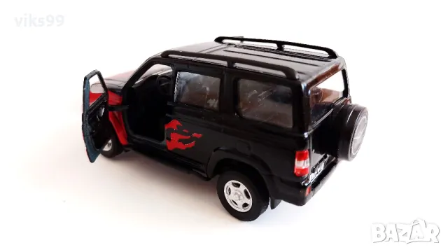 Autotime УАЗ Патриот (UAZ Patriot) 'Пламя' 1:43, снимка 2 - Колекции - 48028215