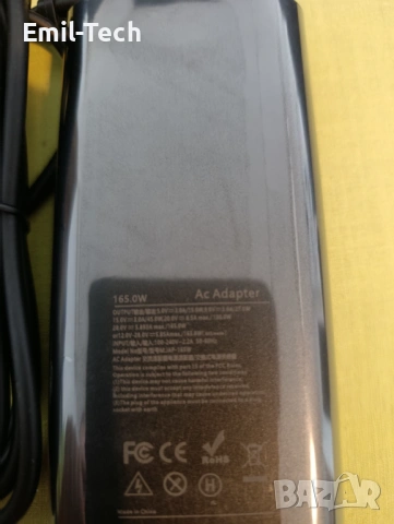 НОВО 165W USB-C зарядно за лаптоп- Универсално-Бързо зареждане, снимка 7 - Батерии за лаптопи - 53973989
