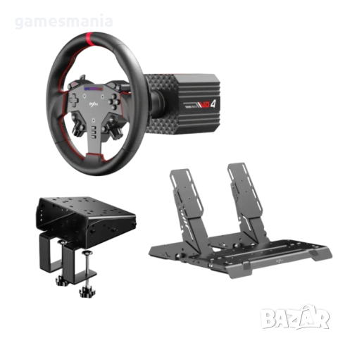 Професионален състезателен PXN VD4 Direct Drive Волан+Педали/НОВ, снимка 7 - Аксесоари - 54124236