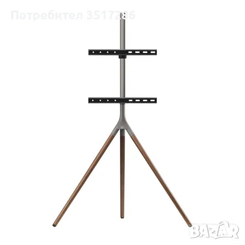 Стойка за телевизор One For All, Трипод, Настолна, Орех, 32-62", снимка 1 - Стойки, 3D очила, аксесоари - 47628471