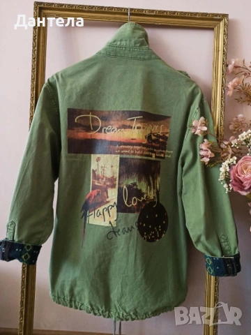 ZARA дамско жестоко сако/ риза, снимка 7 - Сака - 54228423