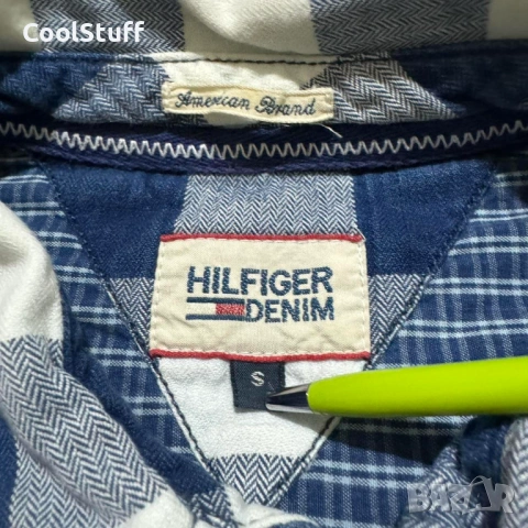 Мъжка Риза TOMMY HILFIGER Размер S, снимка 4 - Ризи - 53937292