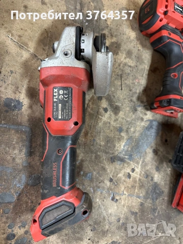 FLEX 18V (EC) безчетков професионален комплект – ударен ключ 3/4, перфоратор, винтоверт + 3 батерии, снимка 9 - Други инструменти - 53520852