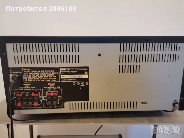 SHARP SYSTEM-7700 Final Power Amplifier 1, снимка 5 - Ресийвъри, усилватели, смесителни пултове - 47208453