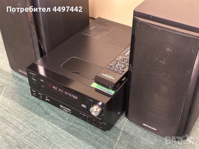 Микро Система SHARP XL-HF200P, снимка 6 - Друга електроника - 54169478