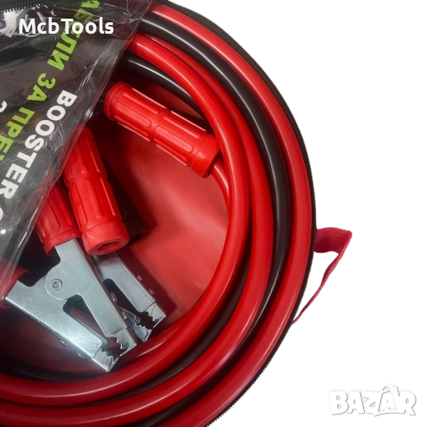 Кабели за подаване на ток 1200А 4 метра - G-TECH, снимка 3 - Аксесоари и консумативи - 52569378