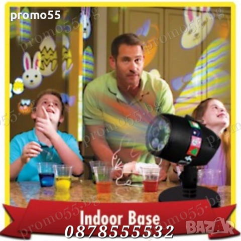 Коледен Проектор Лазер 48 Сменяеми Картинки Коледа Рожден Ден Хелоуин, снимка 11 - Други - 52344295