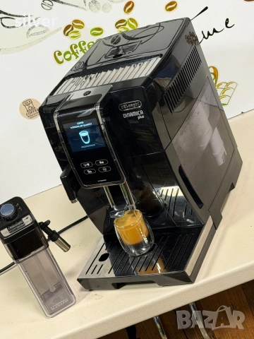 Кафемашина кафе автомат delonghi dinamica plus Bluetooth с гаранция, снимка 10 - Кафемашини - 53376994