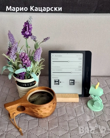 Четец за книги Kobo / Tolino vision 7" подсветка wifi Bluetooth , снимка 2 - Електронни четци - 52834809