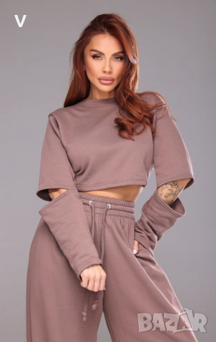 Дамска зелена блуза поло Alessa Алеса / боди рокля обувки маратонки , снимка 10 - Блузи с дълъг ръкав и пуловери - 53424467