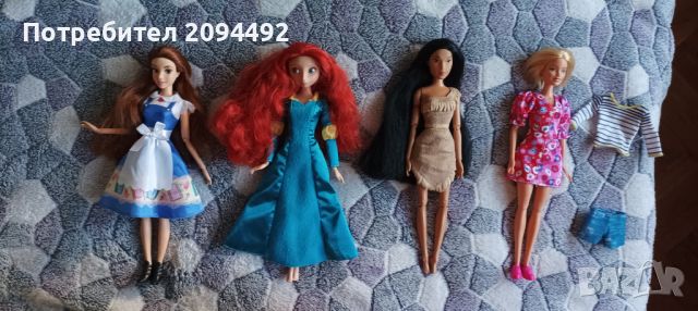 Лот кукли Disney Store/Barbie , снимка 2 - Кукли - 46262233