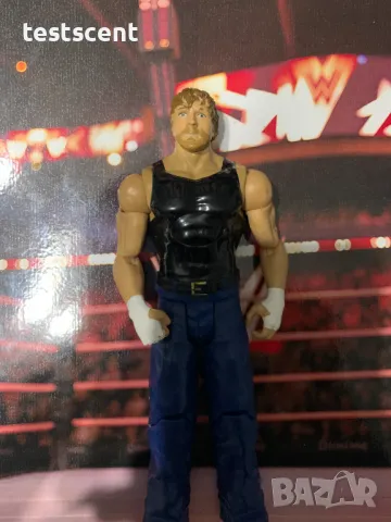 Екшън фигура WWE Jon Moxley Dean Ambrose Дийн Амброуз Basic играчка WWE AEW Tough Talkers, снимка 7 - Колекции - 48507413