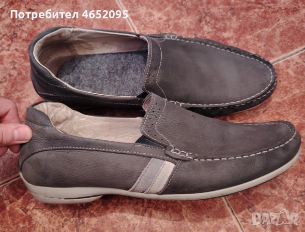 Мъжки обувки 46 Lumberjack от естествена кожа , снимка 2 - Мокасини - 53298839
