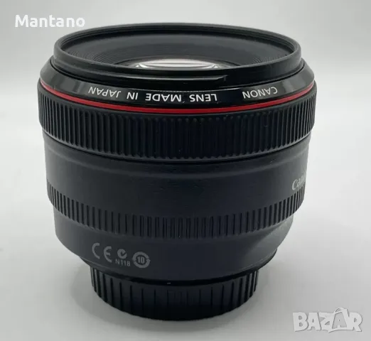 Canon EF 50mm f/1.2L USM, снимка 2 - Обективи и филтри - 47526442