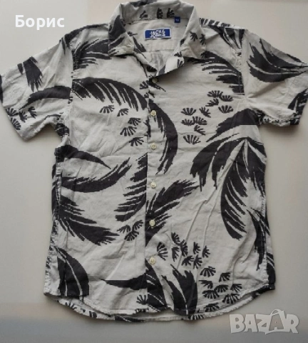 JACK & JONES - 152см - Детска Риза Къс Ръкав