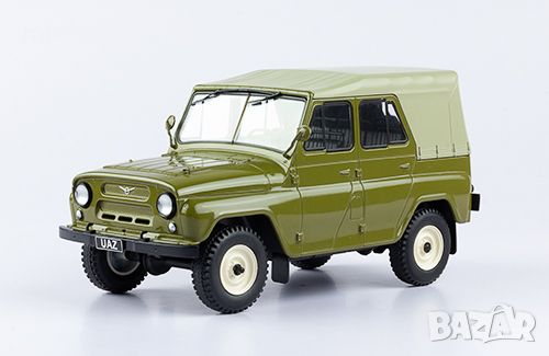 УАЗ 469 1975 - мащаб 1:24 на WhiteBox моделът е нов в кутия, снимка 1 - Колекции - 46322124