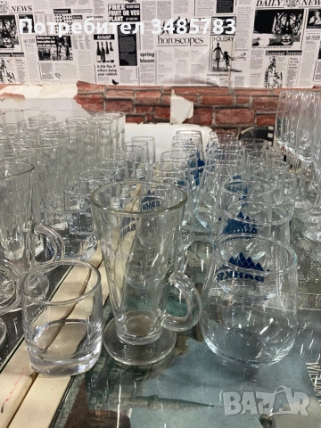 Чаша стъклена, снимка 2 - Чаши - 53863836