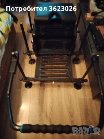 СТОЛ- ПЛАТФОРМА CAPERLAN за статичен риболов. , снимка 2 - Екипировка - 50670763