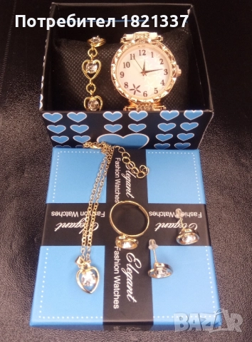 Дамски комплект часовник с бижута , снимка 9 - Дамски - 52472659