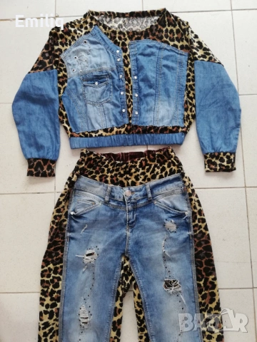 Нов Дамски Дизайнерски Комплект, снимка 3 - Спортни екипи - 53391282