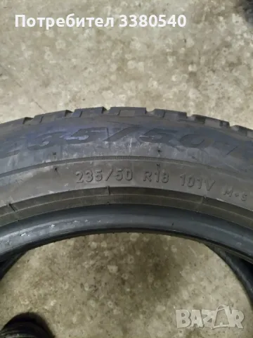 Зимни гуми PIRELLI -235/50/R18 - 5.5 мм грайфер , снимка 5 - Гуми и джанти - 48017558