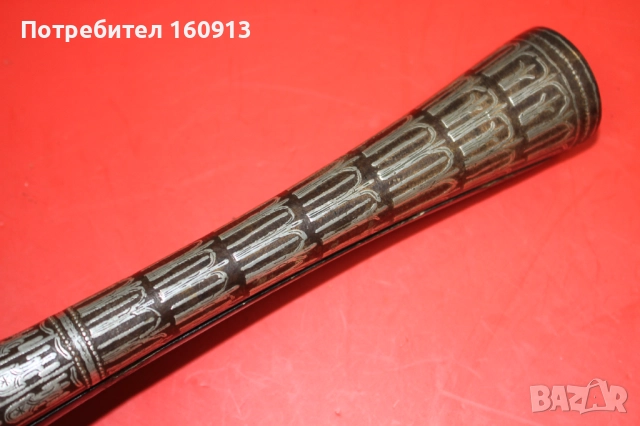 Стар кремъчен тромбон тромблон пушка кремъклия пистолет османски балкански., снимка 9 - Антикварни и старинни предмети - 52504668