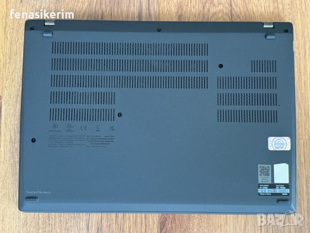 14' WUXGA i7-1360p Lenovo ThinkPad P14s Gen 4 32GB LPDDR5/1TB NVMe/Подсветкa/RTX A500/Гаранция, снимка 5 - Лаптопи за работа - 53497509