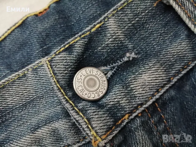 Levi's оригинална дамска къса дънкова пола р-р S, снимка 4 - Поли - 47766843