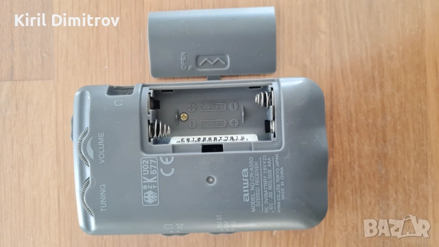 Aiwa CR-AS60 FM/AM стерео джобно радио, снимка 3 - Радиокасетофони, транзистори - 53656093