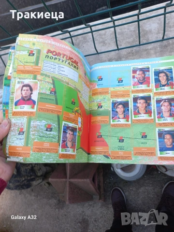 АЛБУМ ЗА ЛЕПЕНКИ ФУТБОЛИСТИ ЕВРО 96, снимка 6 - Колекции - 53837234