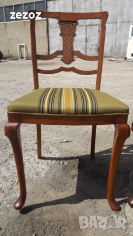 Столове-барок-4бр.№022, снимка 6 - Столове - 51461169